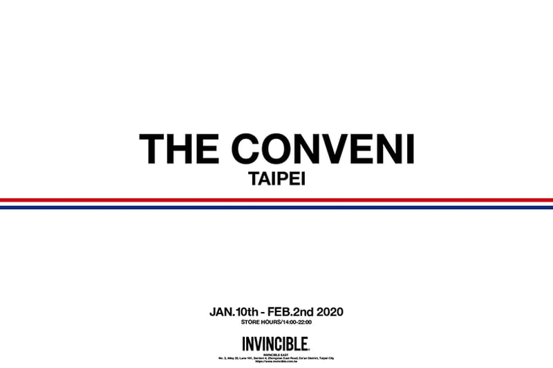 店址同步公開！HYPEBEAST 獨家預覽 INVINCIBLE for「THE CONVENI」台北 Pop-Up 限定商品