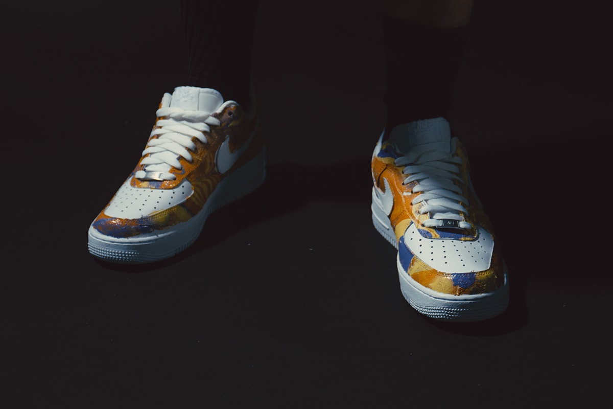 客製水轉印球鞋達成｜INSPIRED : HYDRO Dipping Nike Air Force 1