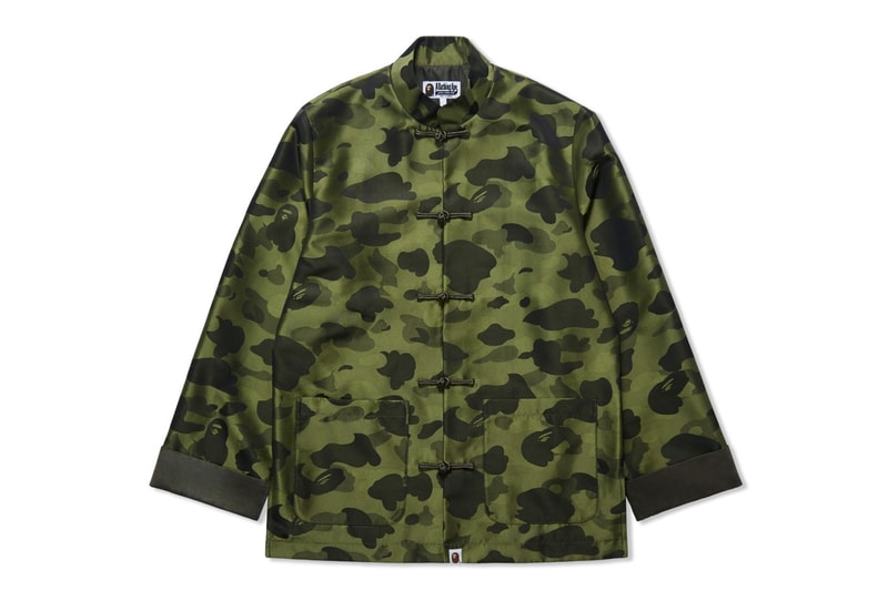 A BATHING APE® 農曆定番 1ST CAMO 中國風外套上架情報