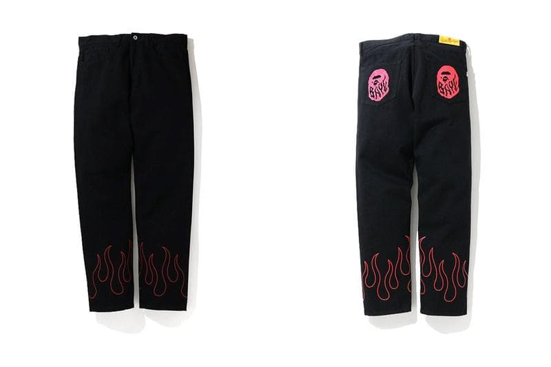 A BATHING APE® 推出全新「BAPE FLAME」火焰迷彩系列