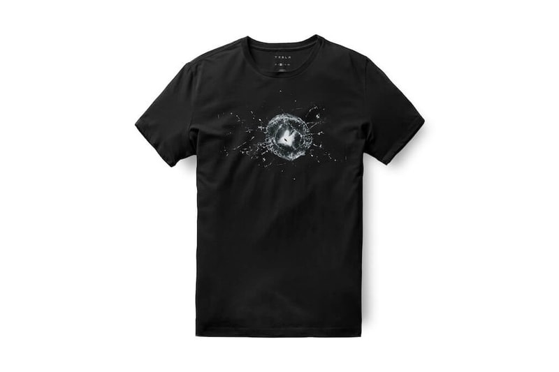 開自己玩笑－Tesla 推出 Cybertruck 爆裂玻璃 Print Tee