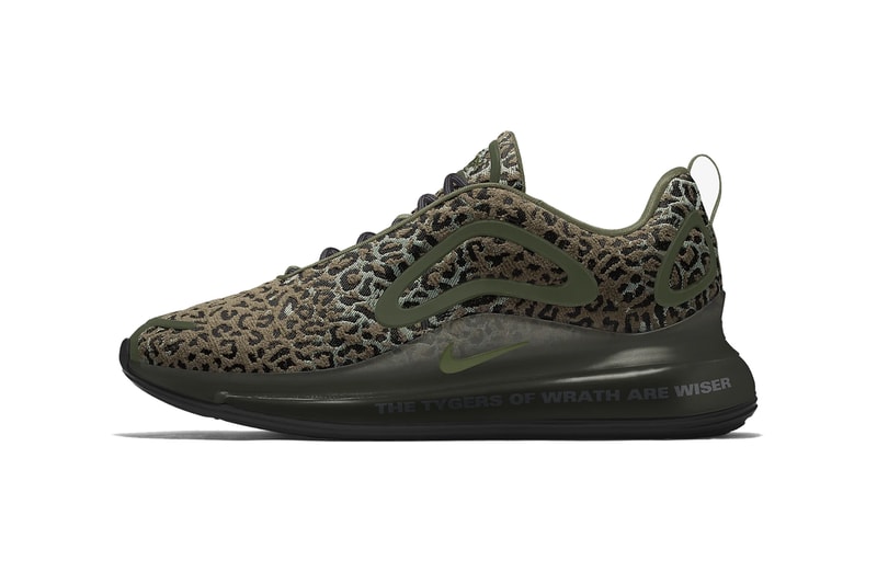 野性的呼喚－maharishi x Nike Air Max 720 推出豹紋元素鞋款
