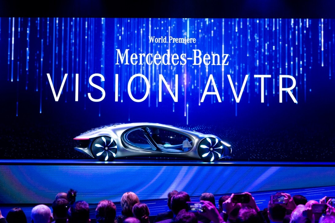 CES 2020 − Mercedes-Benz 發表全新電能概念車 VISION AVTR