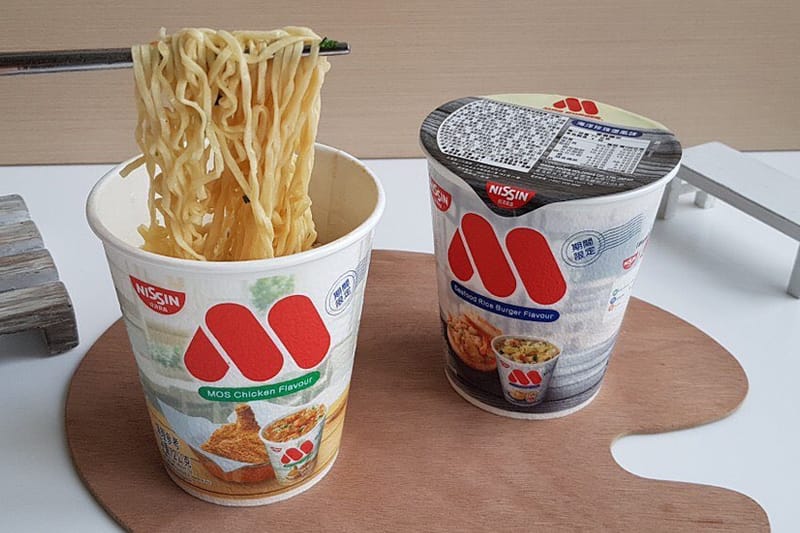 MOS Burger 攜手日清食品打造兩款獨家限定口味杯麵