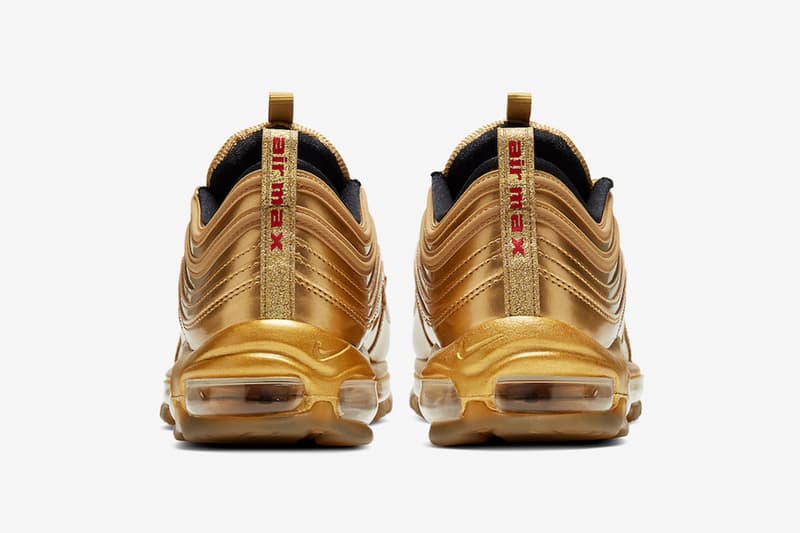 高調之金 − Nike Air Max 97 最新奧運主題配色「Gold Metal」發佈