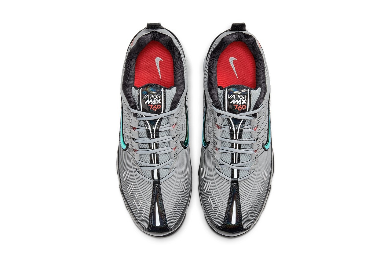 Nike Air Vapormax 360 最新配色「Metallic Silver」發佈