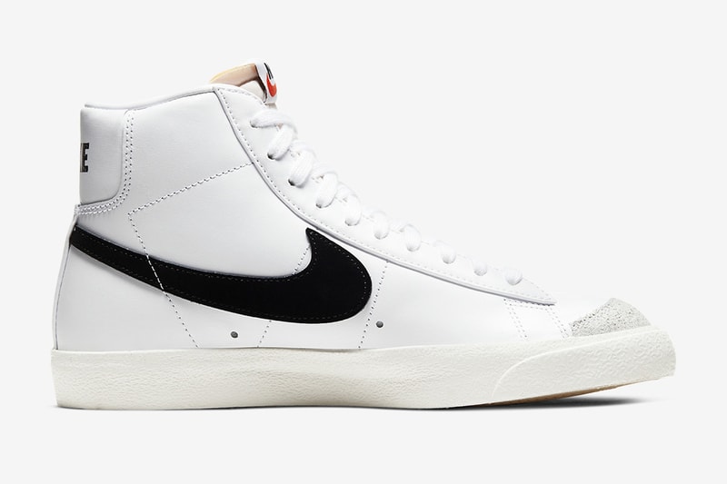 Nike Blazer Mid ’77 Vintage 經典黑白配色將再次登場
