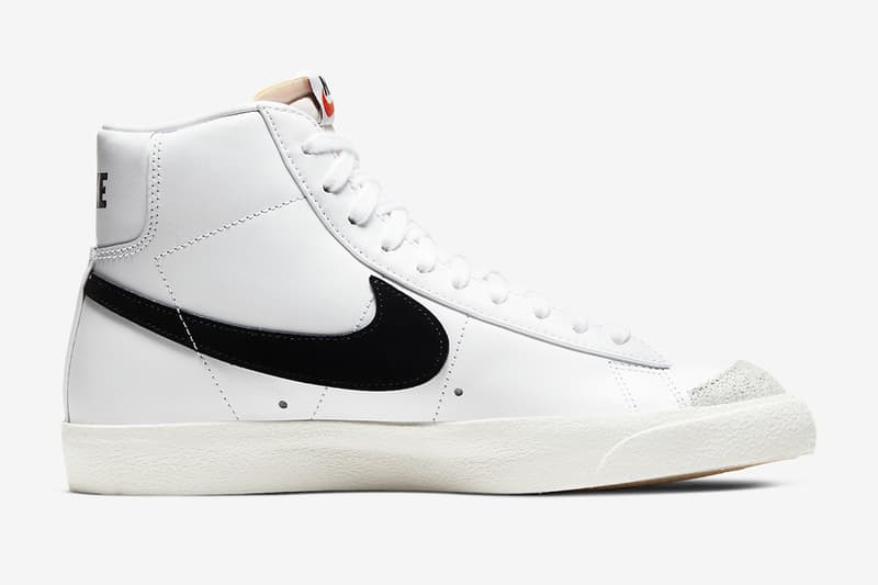Nike Blazer Mid ’77 Vintage 經典黑白配色將再次登場