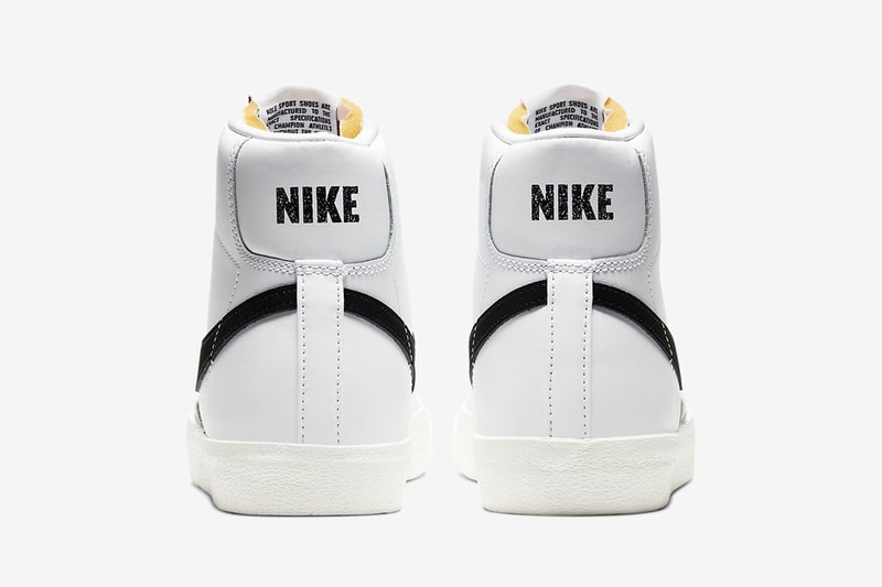 Nike Blazer Mid ’77 Vintage 經典黑白配色將再次登場