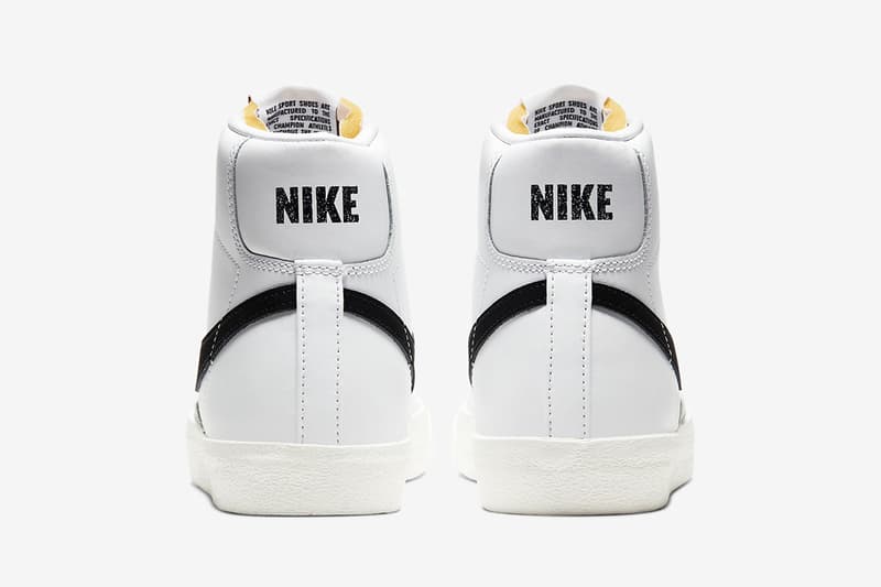 Nike Blazer Mid ’77 Vintage 經典黑白配色將再次登場