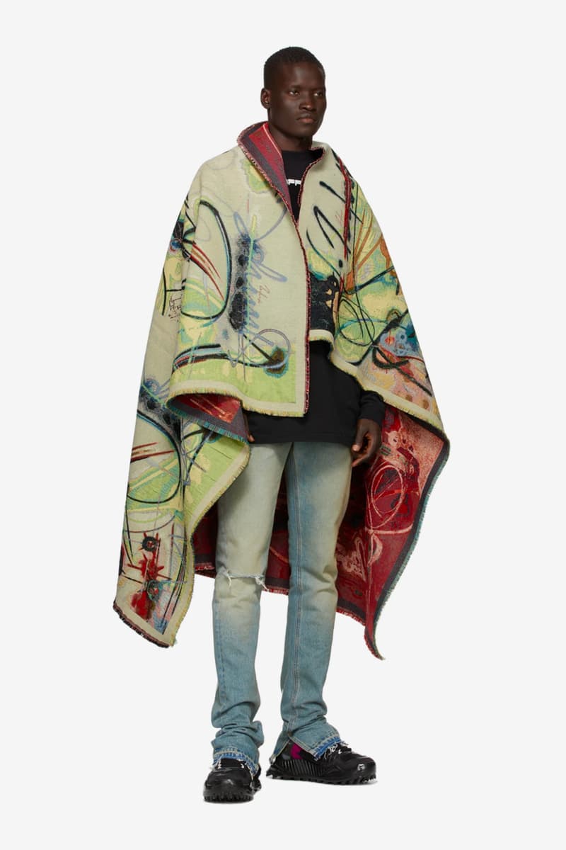 大師傑作-Off-White™ 推出 Futura 塗鴉噴漆作品毛毯