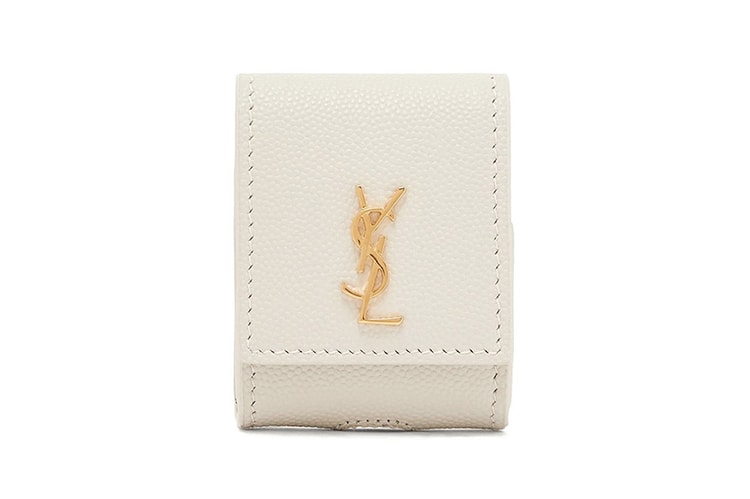 Saint Laurent 推出全新 Apple AirPods 皮革保護套