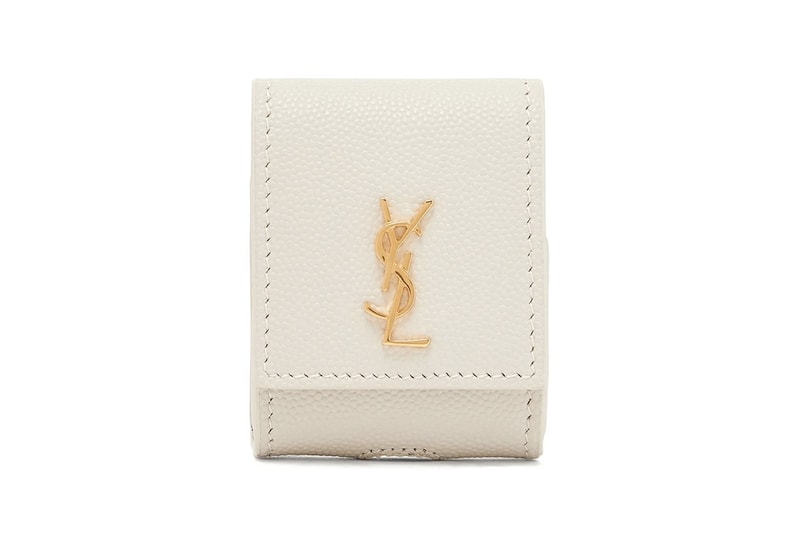 Saint Laurent 推出全新 Apple AirPods 皮革保護套