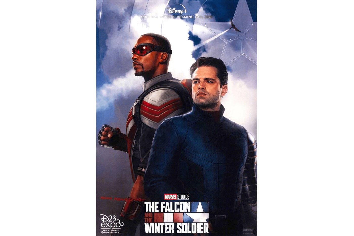 Marvel 全新英雄影集《The Falcon and The Winter Soldier》官方海報正式曝光