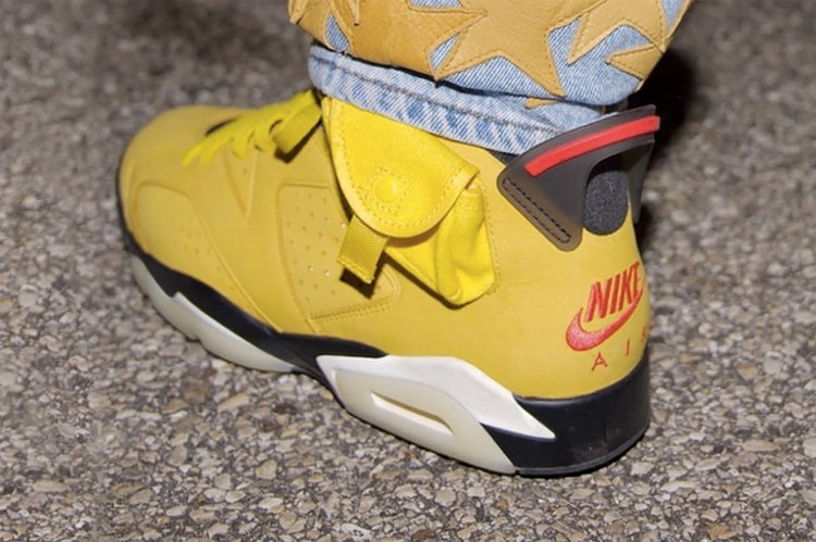 Travis Scott x Air Jordan 6 全新配色「Yellow Cactus Jack」發售日期曝光