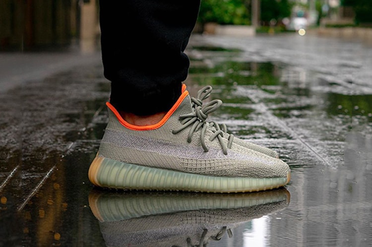 YEEZY BOOST 350 V2 最新配色「Desert Sage」上腳圖輯