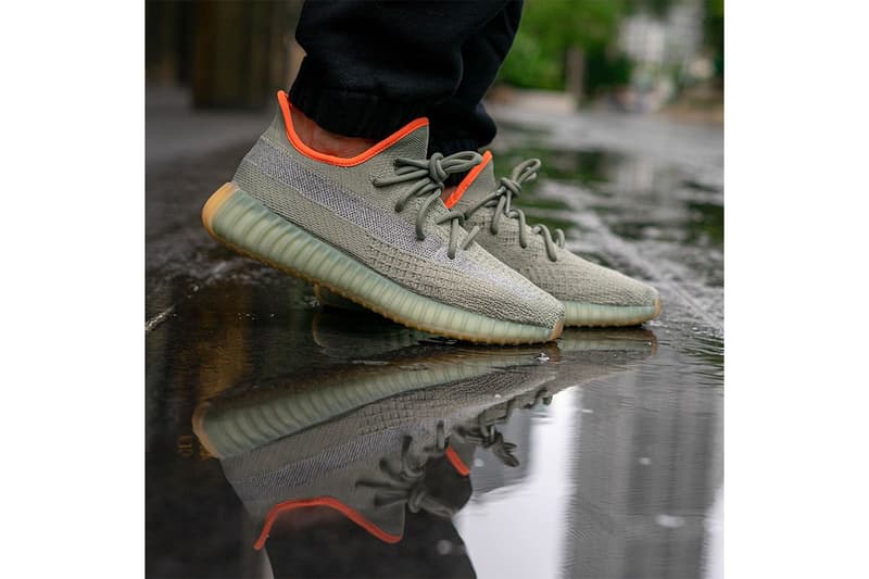 YEEZY BOOST 350 V2 最新配色「Desert Sage」上腳圖輯
