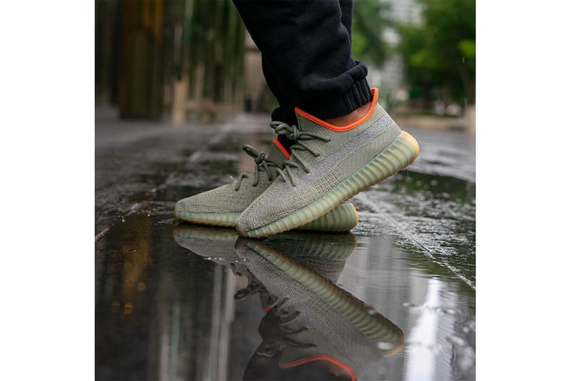 YEEZY BOOST 350 V2 最新配色「Desert Sage」上腳圖輯