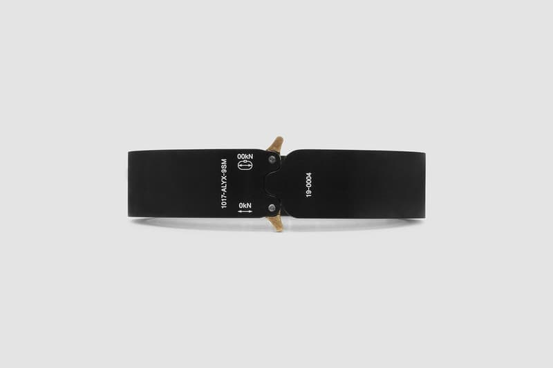 1017 ALYX 9SM 2020 春夏系列手環正式登場