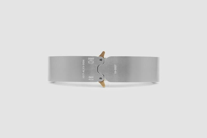1017 ALYX 9SM 2020 春夏系列手環正式登場