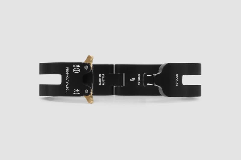 1017 ALYX 9SM 2020 春夏系列手環正式登場