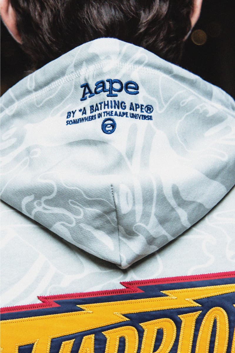AAPE BY *A BATHING APE® 聯手 Mitchell & Ness 推出全新系列