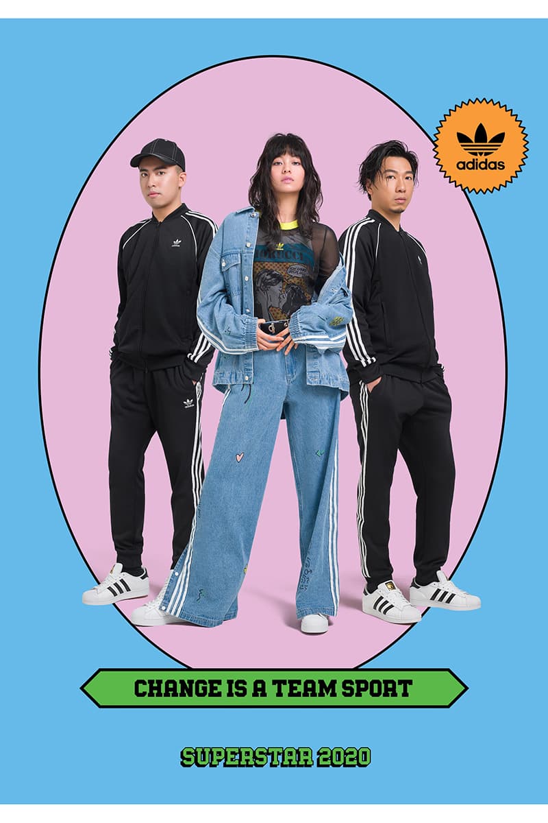 adidas Originals Superstar 誕生 50 週年,傳遞「Change Is a Team Sport」精神!