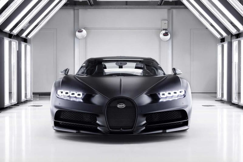 近賞 Bugatti 將第 250 台 Chiron 打造成的別注黑魂版本