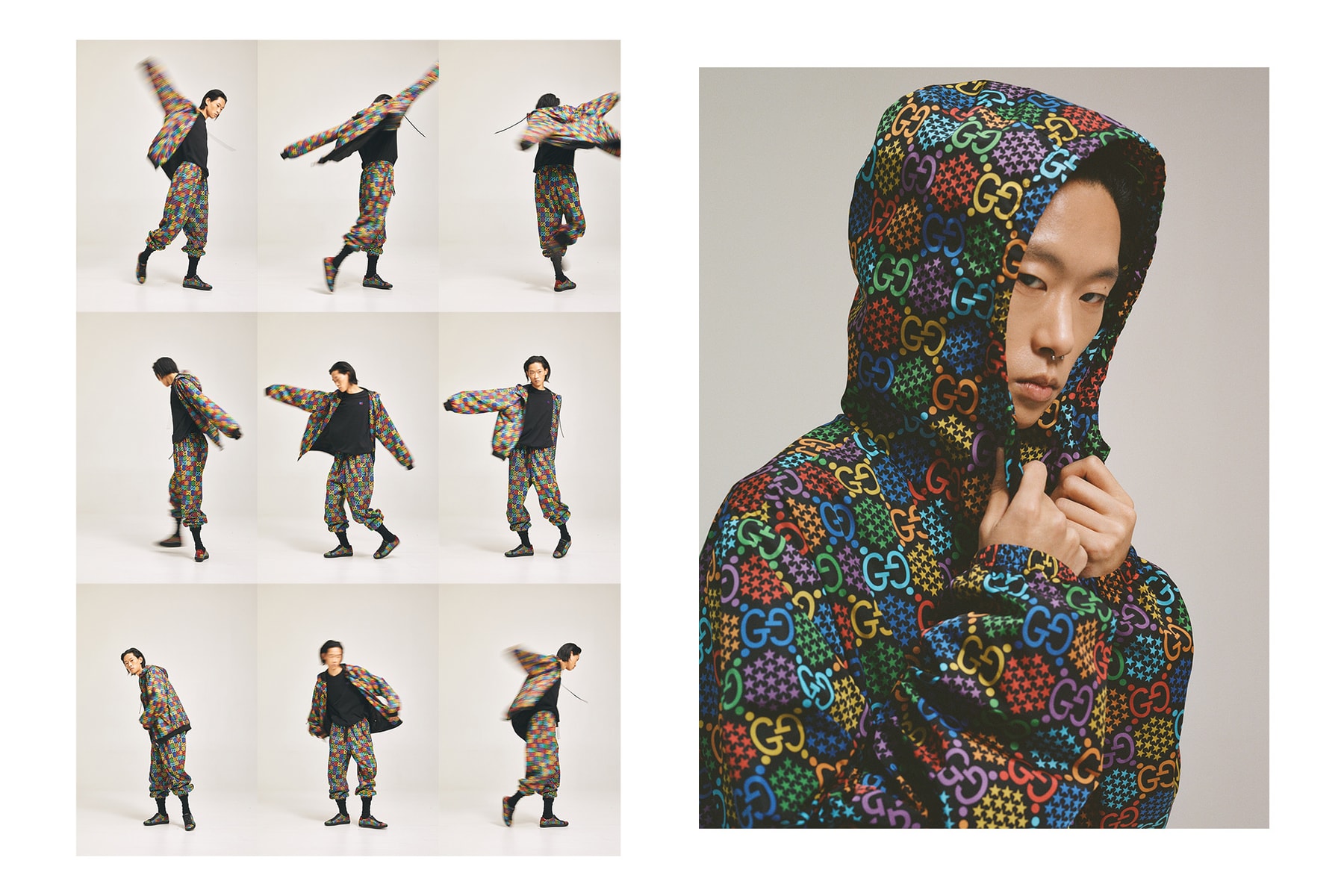 夢幻色調:GUCCI 全新 GG Psychedelic 別注系列