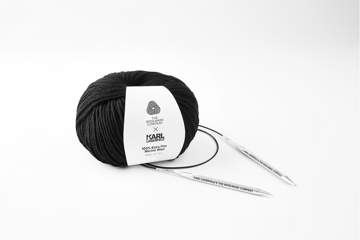 KARL LAGERFELD 攜手 The Woolmark Company 推出「Knit Karl」針織禮盒