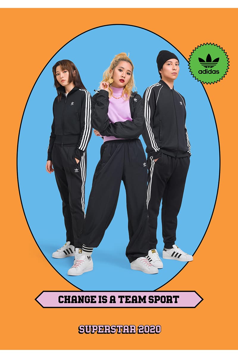 adidas Originals Superstar 誕生 50 週年,傳遞「Change Is a Team Sport」精神!