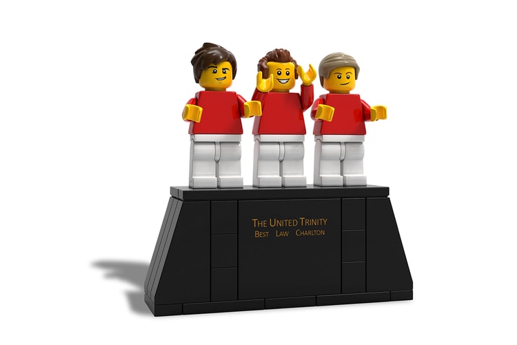 LEGO 奧脫福球場周邊「曼聯前三劍俠」迷你人偶