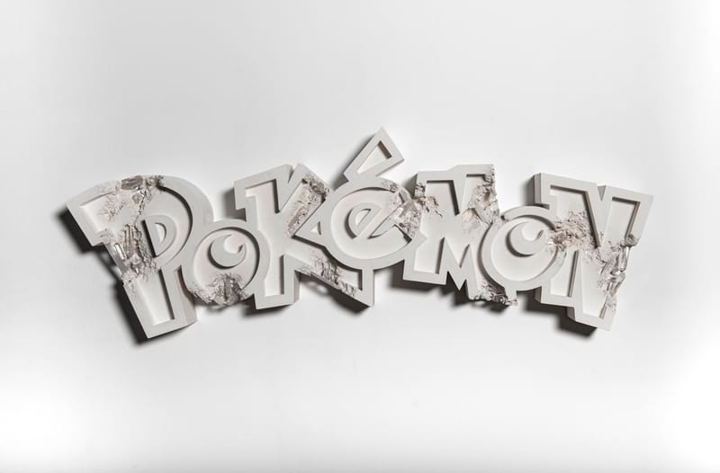 關東歷史遺物？Daniel Arsham × Pokémon 藝術新作