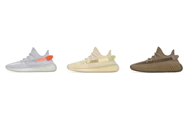 adidas 正式發佈 YEEZY BOOST 350 V2 最新配色「Tail Light」、「Flax」、 「Earth」
