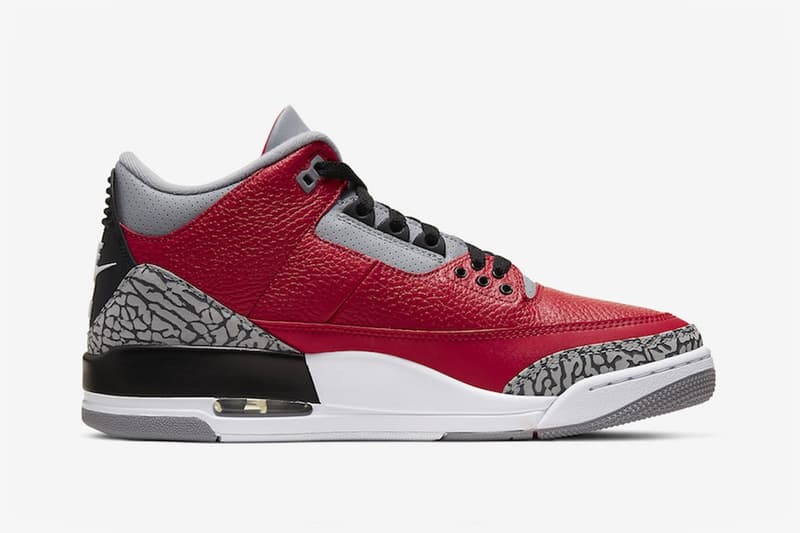 Air Jordan 3 Retro 最新配色「Red Cement」官方圖輯發佈