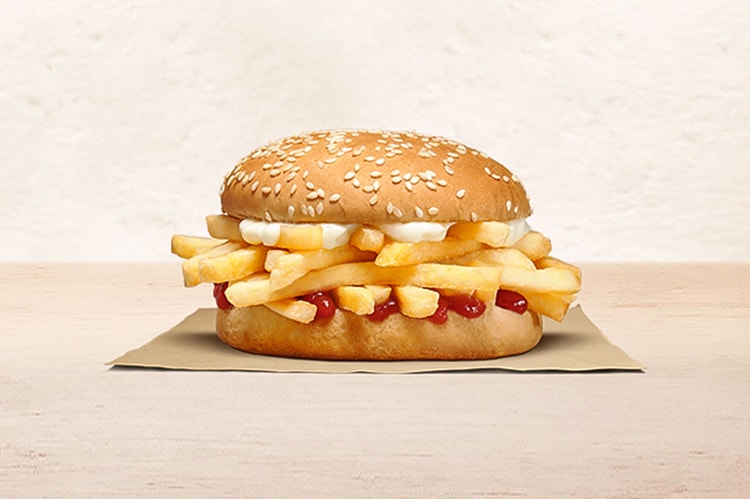 薯條狂熱者必嚐!紐西蘭 Burger King 推出「純薯條漢堡」