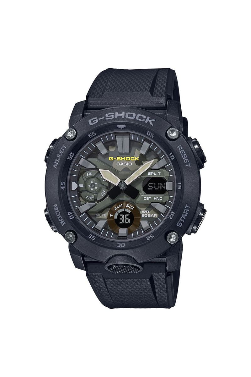 G-SHOCK 推出 DW-5600 和 GA-2000 全新配色「Utility」別注腕錶