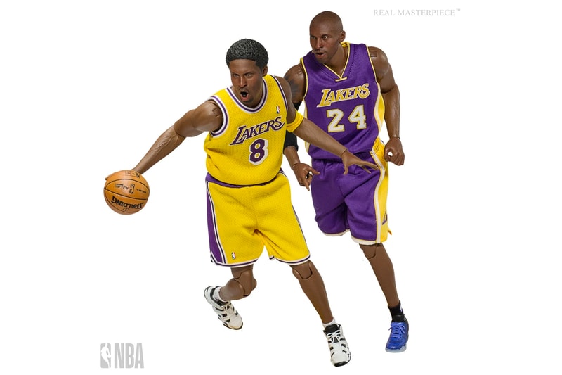 紀念黑曼巴！ENTERBAY 推出「Real Masterpiece」系列 Kobe Bryant 1:6 雙人偶套裝