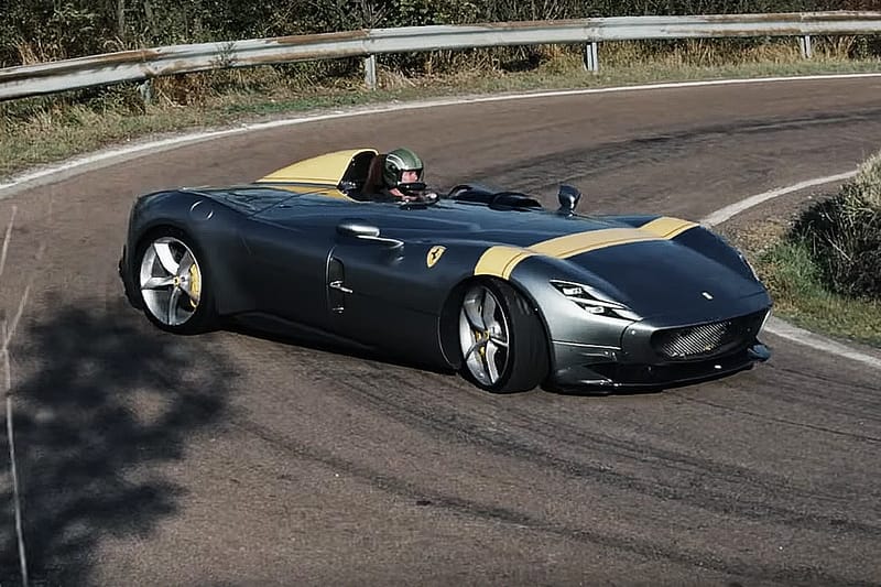 前 F1 冠軍車手 Nico Rosberg 測試 Ferrari 復古 Hypercar Monza SP1