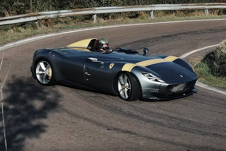 前 F1 冠軍車手 Nico Rosberg 測試 Ferrari 復古 Hypercar Monza SP1