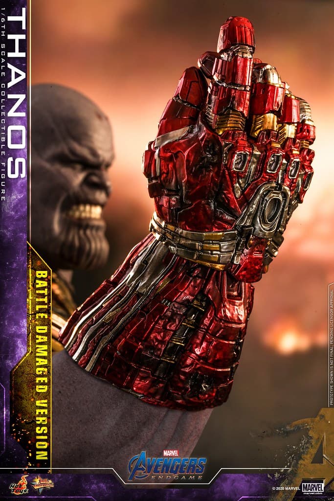 窮兇極惡!Hot Toys 推出全新 1:6 比例《Avengers:Endgame》Thanos 戰損版珍藏人偶