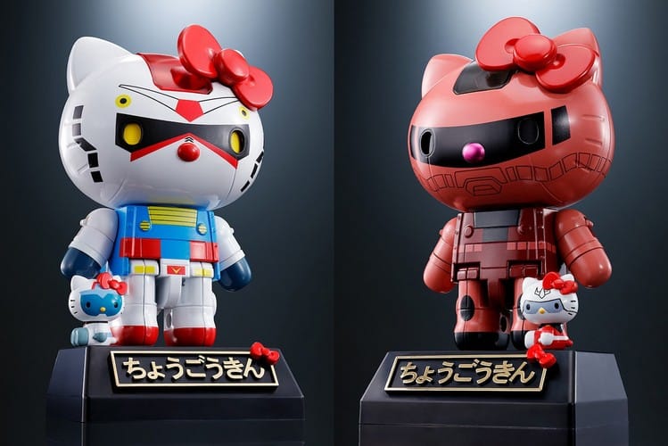 Gundam x Hello Kitty 推出別注超合金玩偶