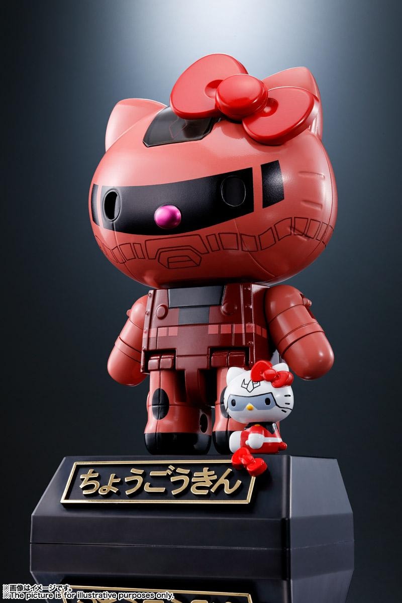 Gundam x Hello Kitty 推出別注超合金玩偶