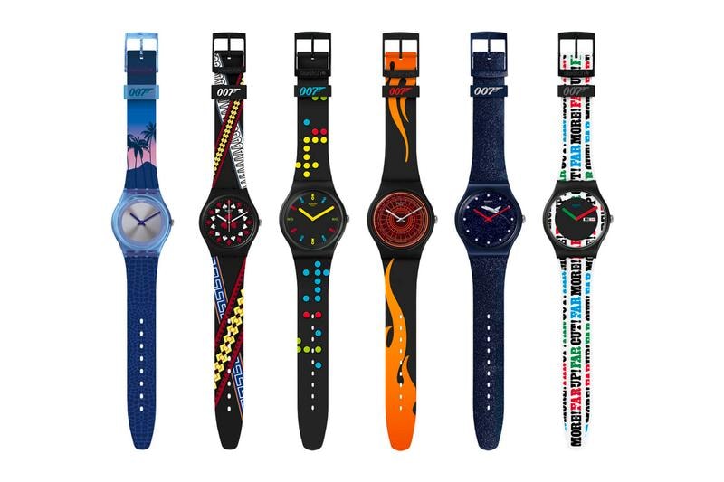 Swatch 推出經典《007》電影美術手錶系列