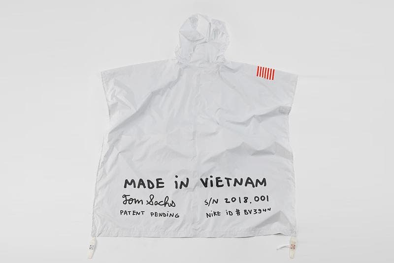 Tom Sachs x NIKECRAFT 變身腰包 Poncho 雨衣全球上架情報公開