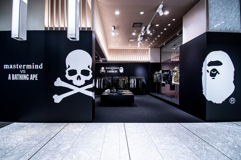 率先走進 mastermind JAPAN x A BATHING APE® 伊勢丹新宿期間限定店