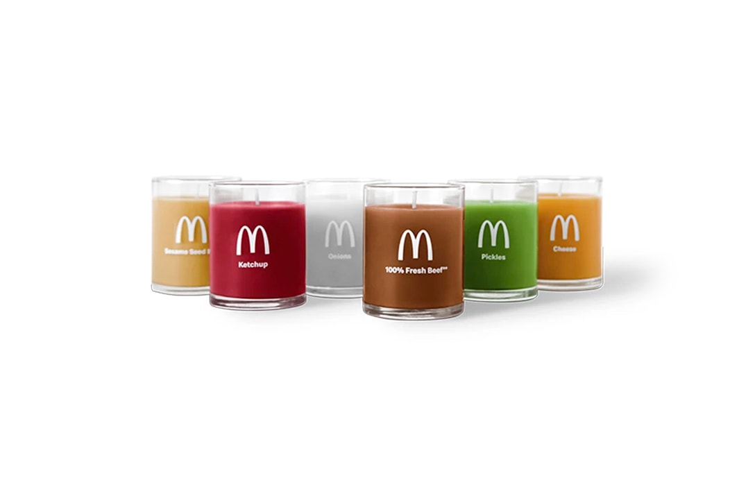 McDonald's 以漢堡包組合推出限量版香薰蠟燭套裝
