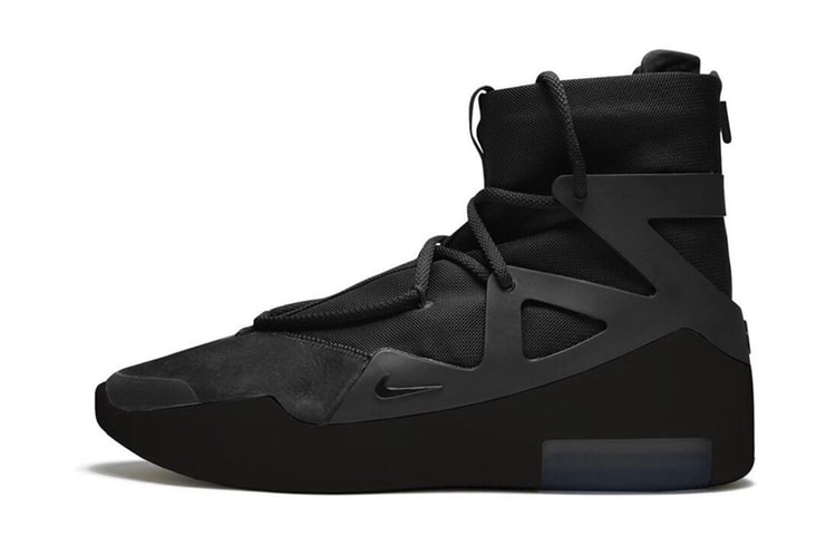 Nike Air Fear of God 1 全新配色「Black Suede」發售日期率先公開
