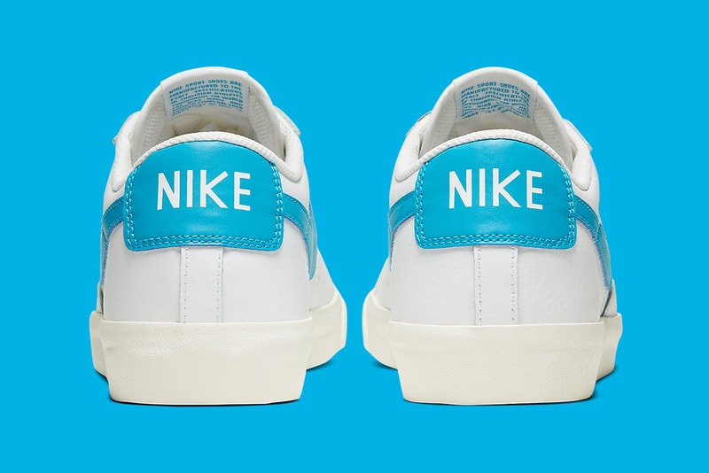 Nike Blazer Low Leather 全新配色「UNC Blue」即將發售