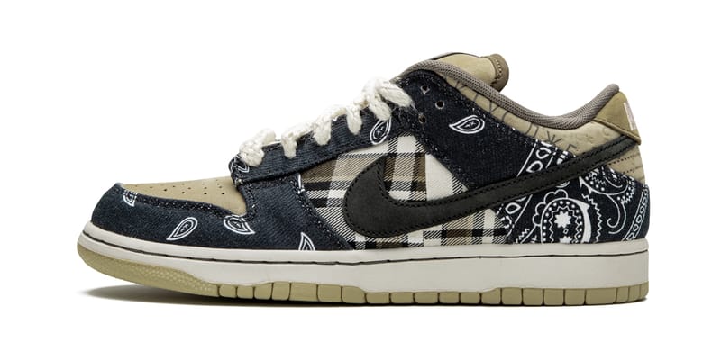 Travis Scott x Nike SB Dunk Low 全新聯名鞋款高清圖輯曝光| HYPEBEAST